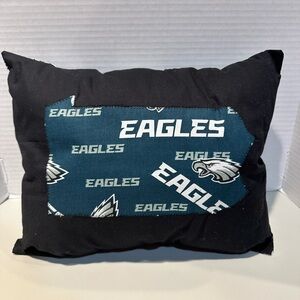 Handmade 15x10” Philadelphia Eagles PA State Appliqué Throw Pillow